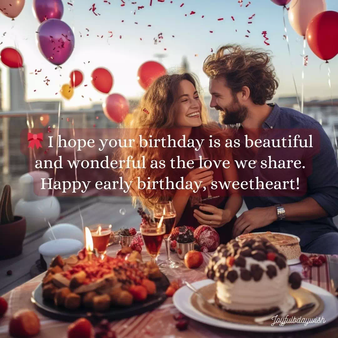 Advance Birthday Wishes For Girlfriend 10