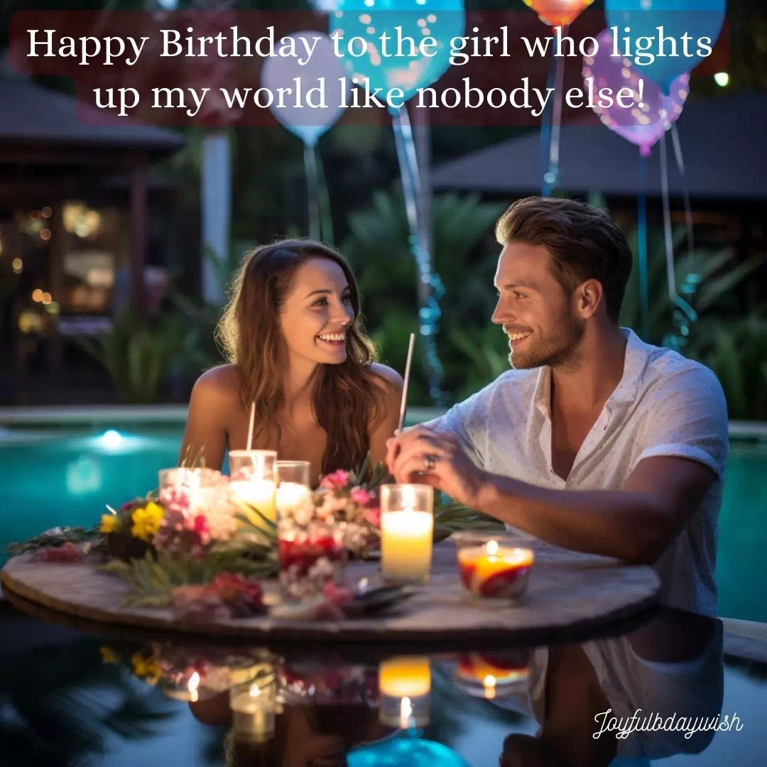 Best Happy Birthday Wishes For Girlfriend 11