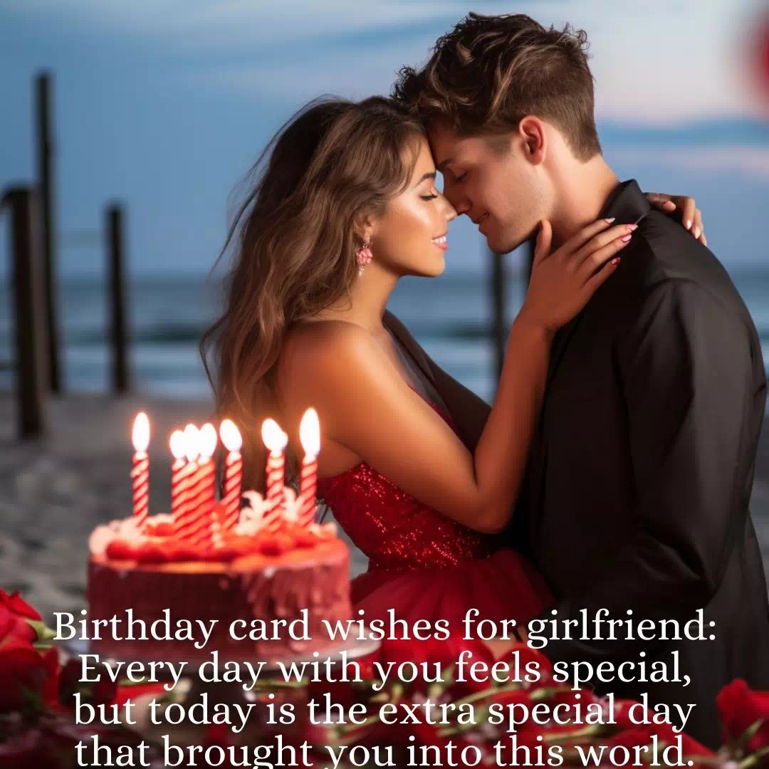Birthday Wishes For Girlfriend Card 1