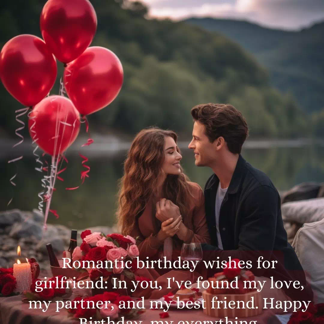 Birthday Wishes For Girlfriend Card 2