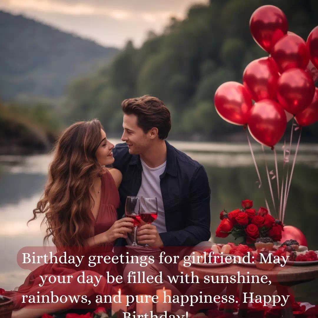 Birthday Wishes For Girlfriend Card 3