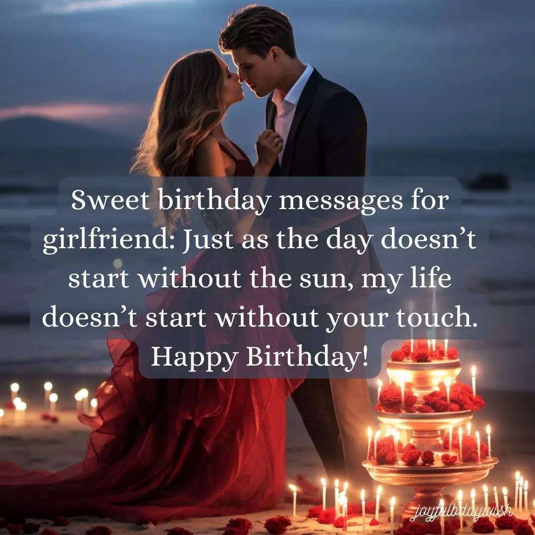 Birthday Wishes For Girlfriend Card 4