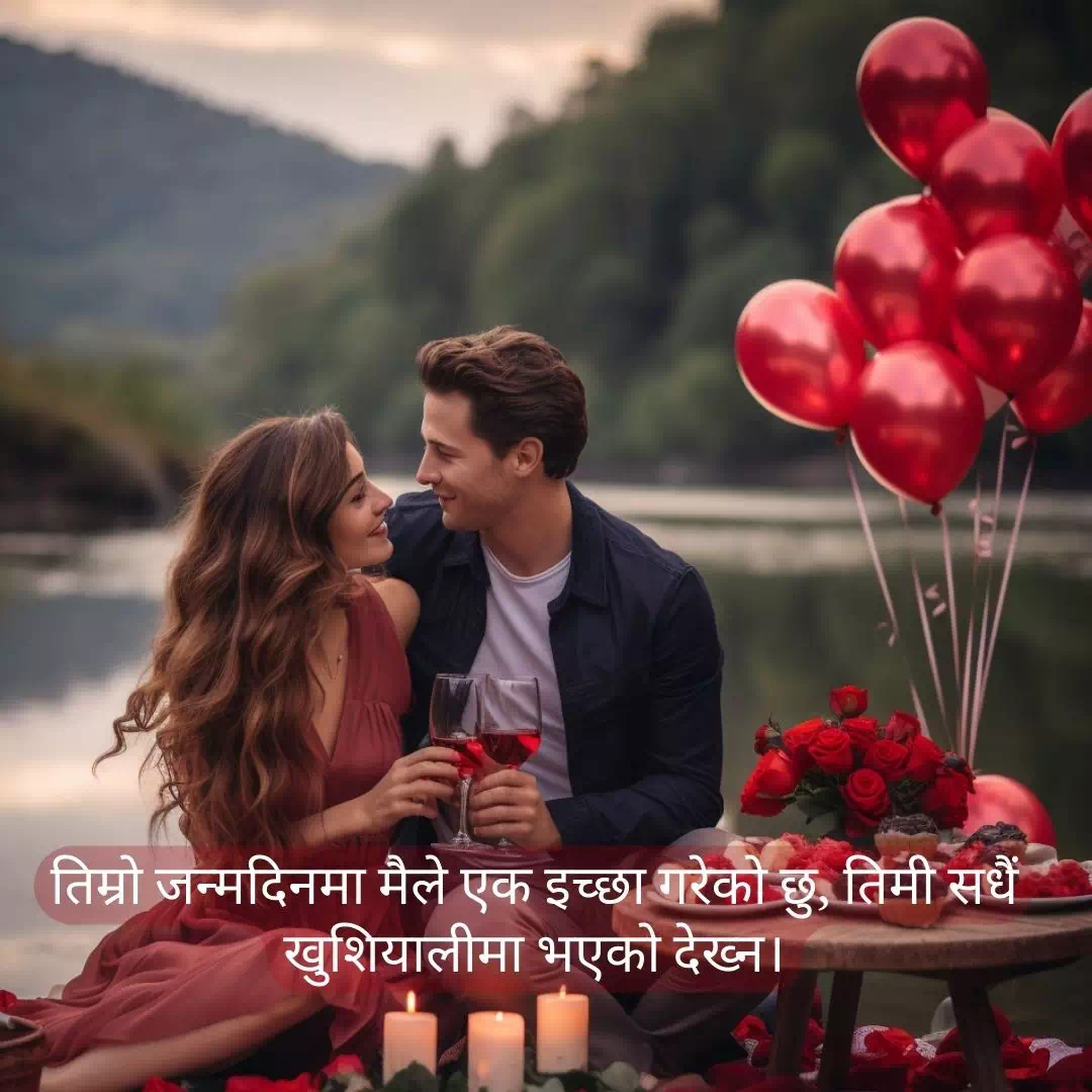 Birthday Wishes For Girlfriend In Nepali 3