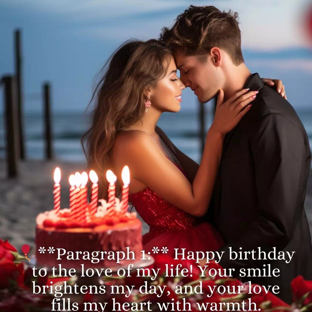 Birthday Wishes For Girlfriend Long Paragraph 1