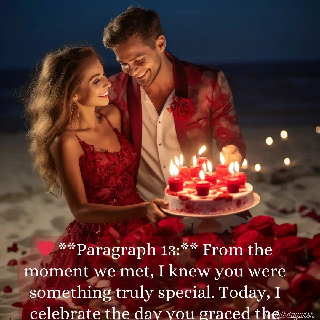 Birthday Wishes For Girlfriend Long Paragraph 13