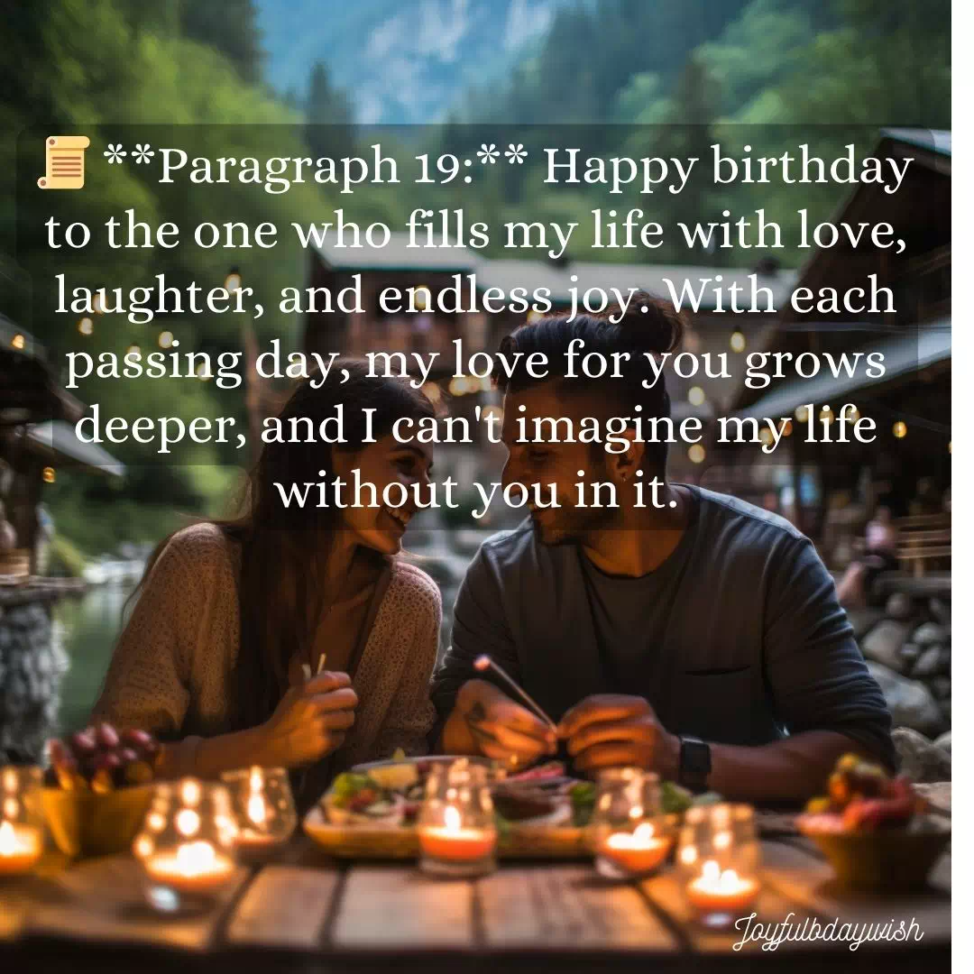 Birthday Wishes For Girlfriend Long Paragraph 19