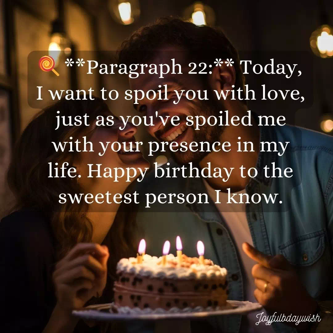 Birthday Wishes For Girlfriend Long Paragraph 22