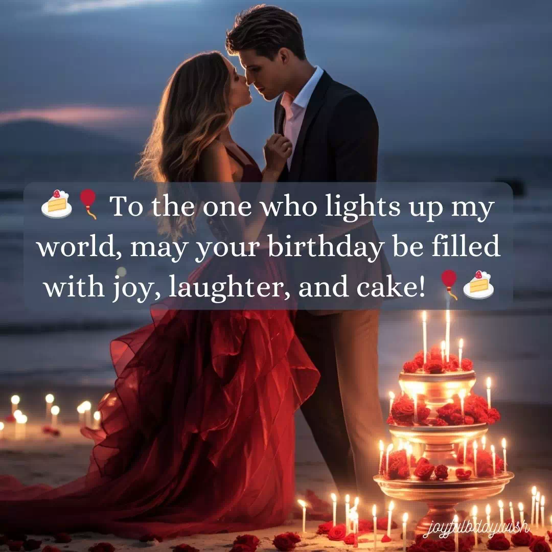 Heart Touching Birthday Wishes For Girlfriend With Emojis 4