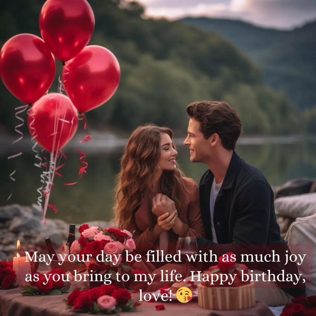 Romantic Heart Touching Birthday Wishes For Girlfriend 2