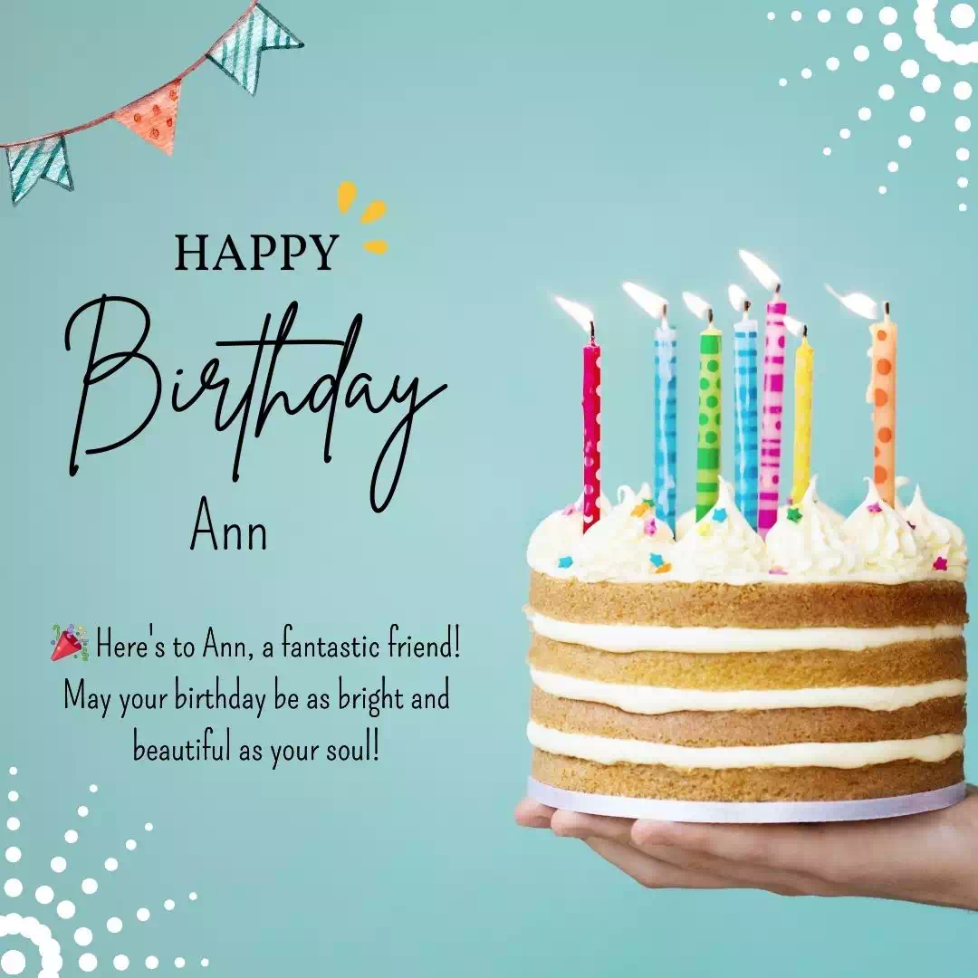 151+ Happy Birthday Ann Cake Images, Heartfelt Wishes and Quotes – All ...