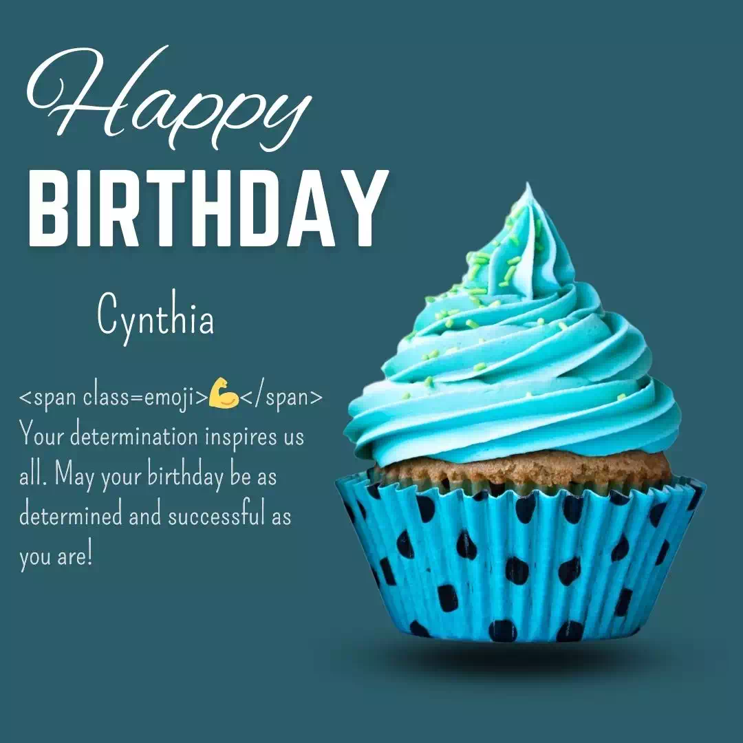 Birthday Wishes And Images For Cynthia 3