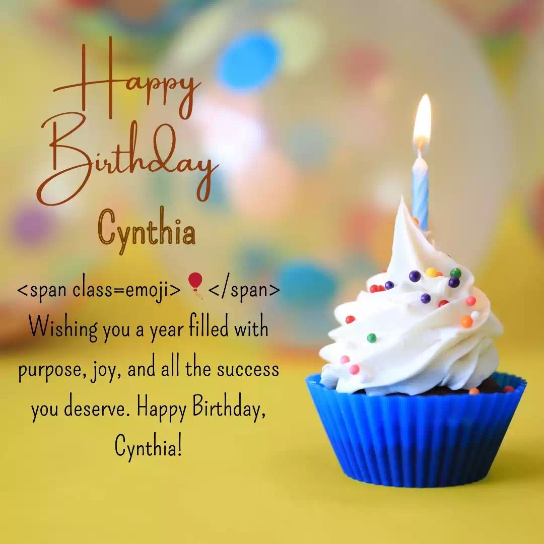 Birthday Wishes And Images For Cynthia 4