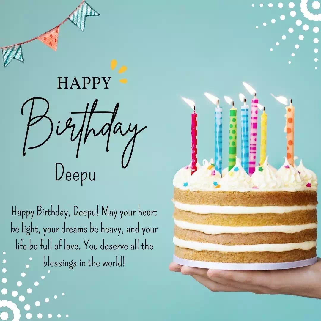 Birthday Wishes And Images For Deepu 15