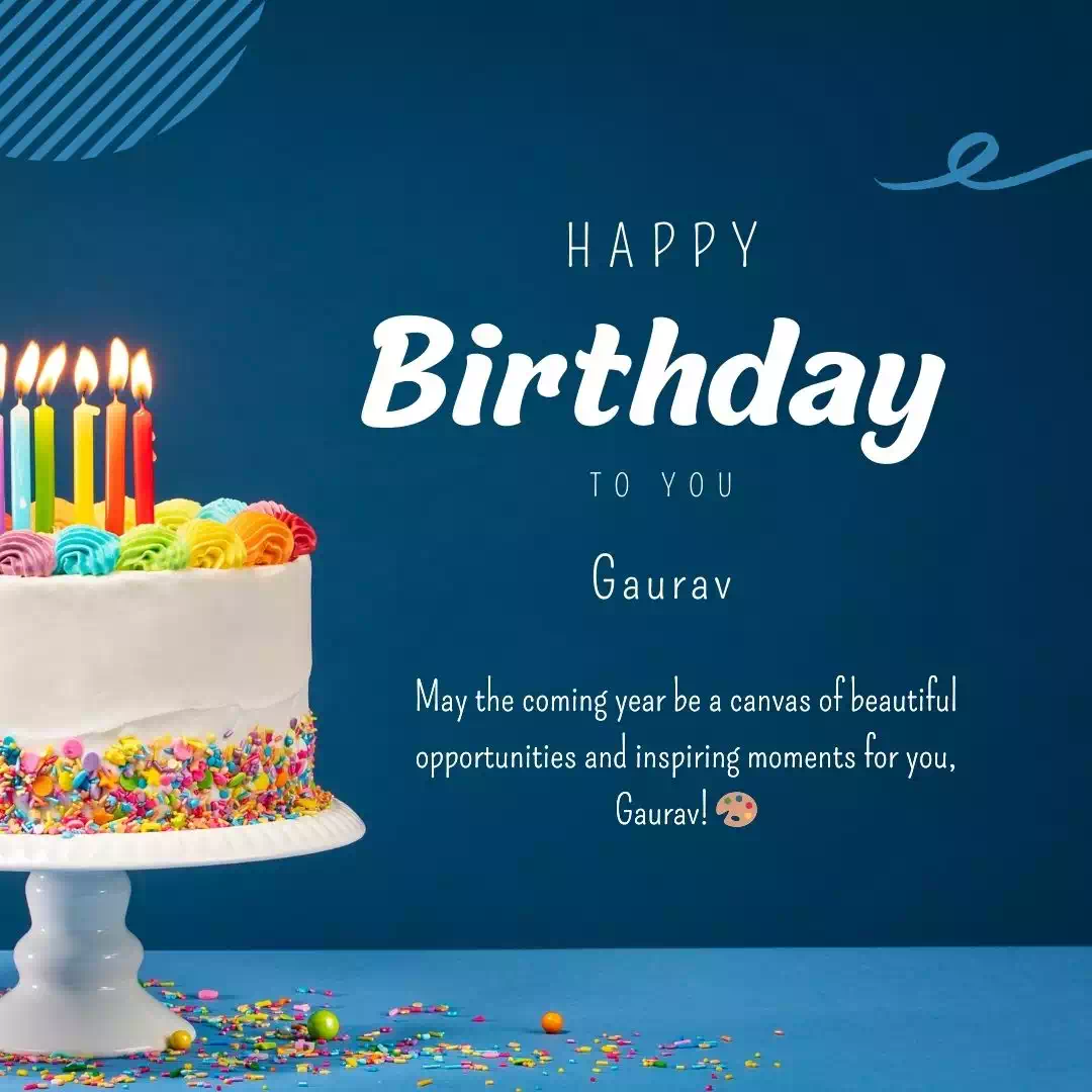 Birthday Wishes And Images For Gaurav 5
