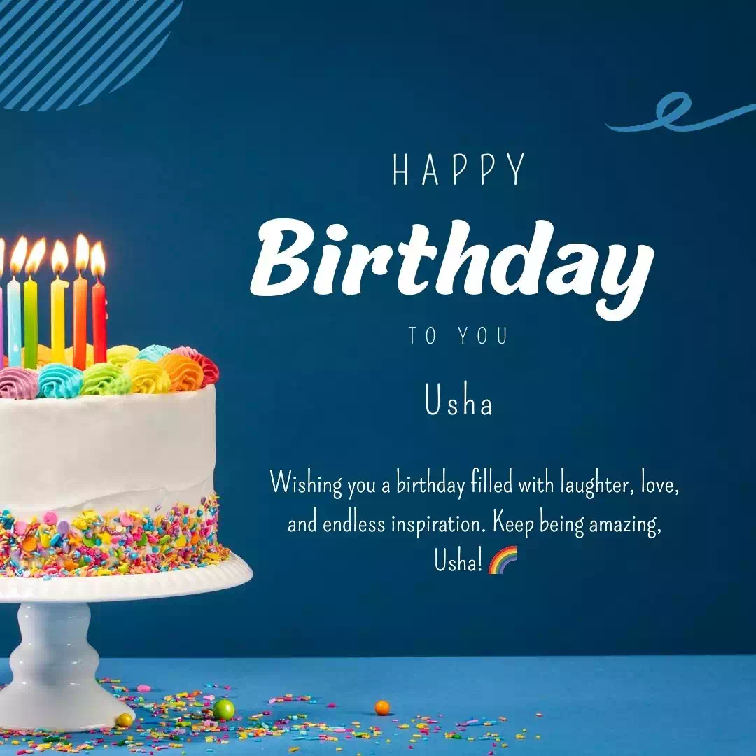 Birthday Wishes And Images For Usha 5