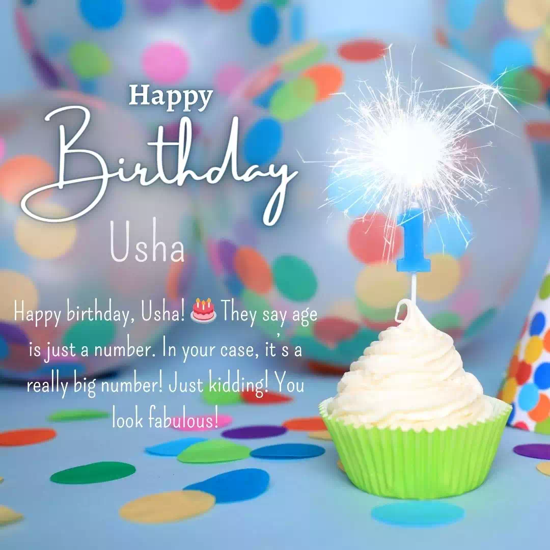 Birthday Wishes And Images For Usha 6