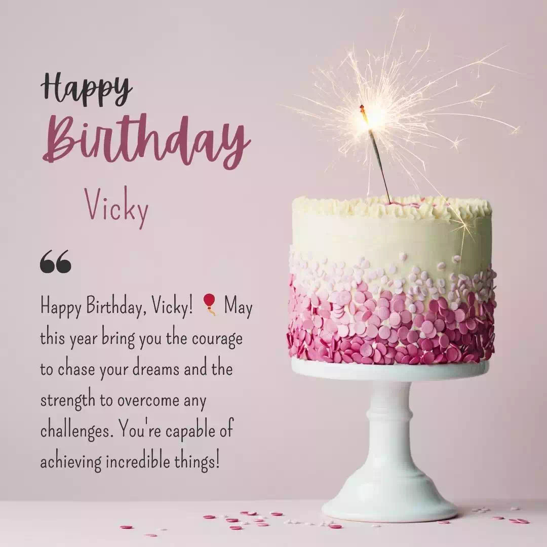 Birthday Wishes And Images For Vicky 1