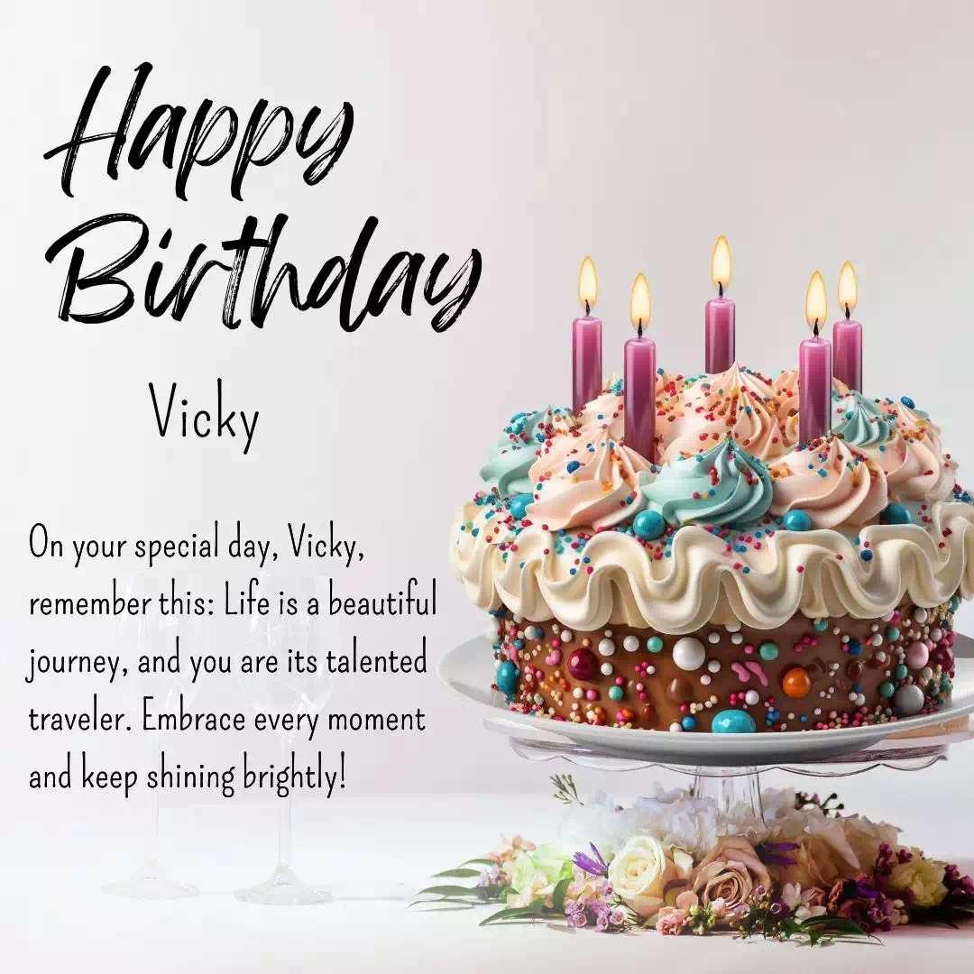 Birthday Wishes And Images For Vicky 2