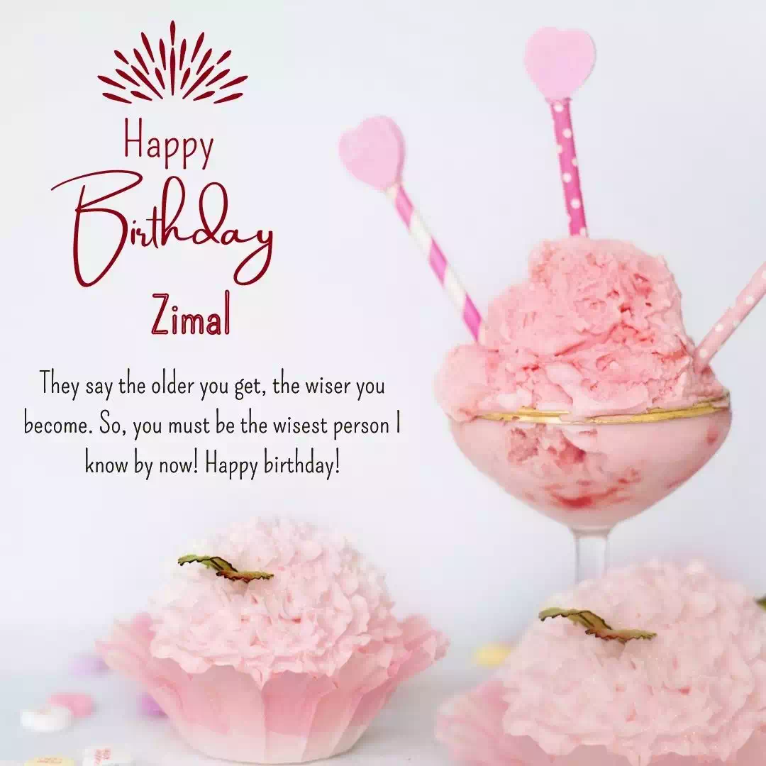 Birthday Wishes And Images For Zimal 8