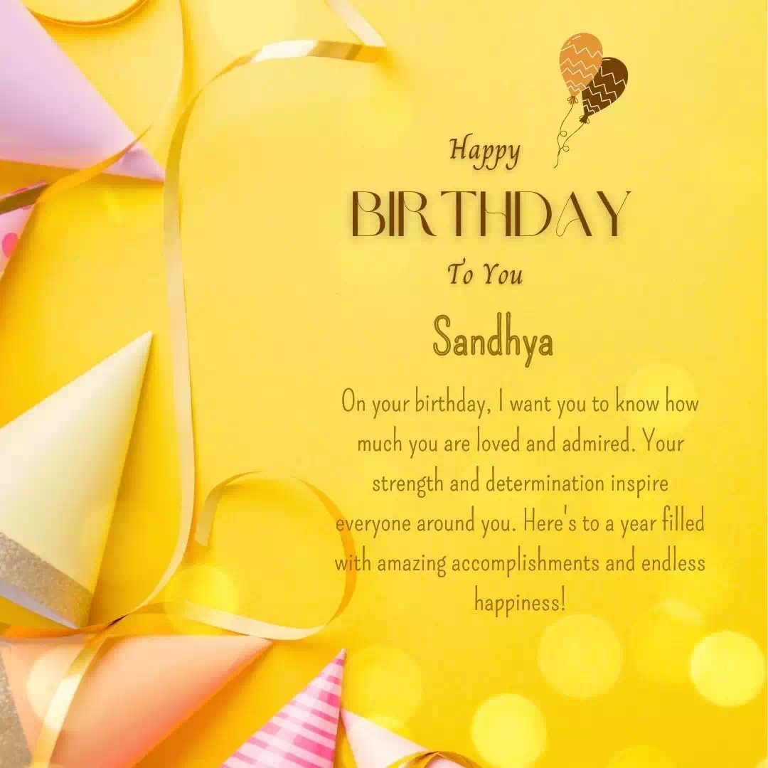 Birthday Wishes For Sandhya 10