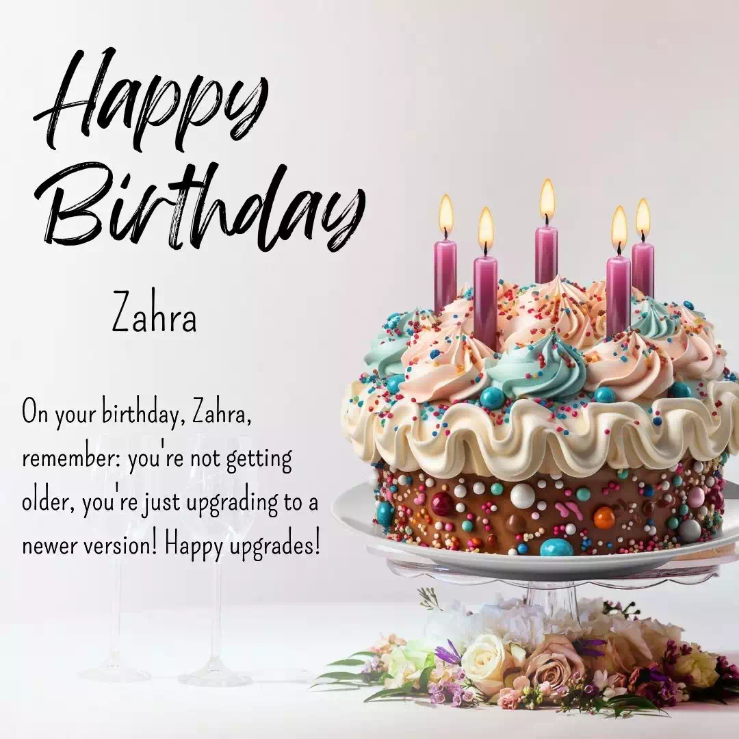 Birthday Wishes For Zahra 2
