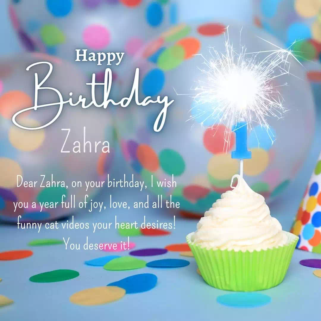 Birthday Wishes For Zahra 6
