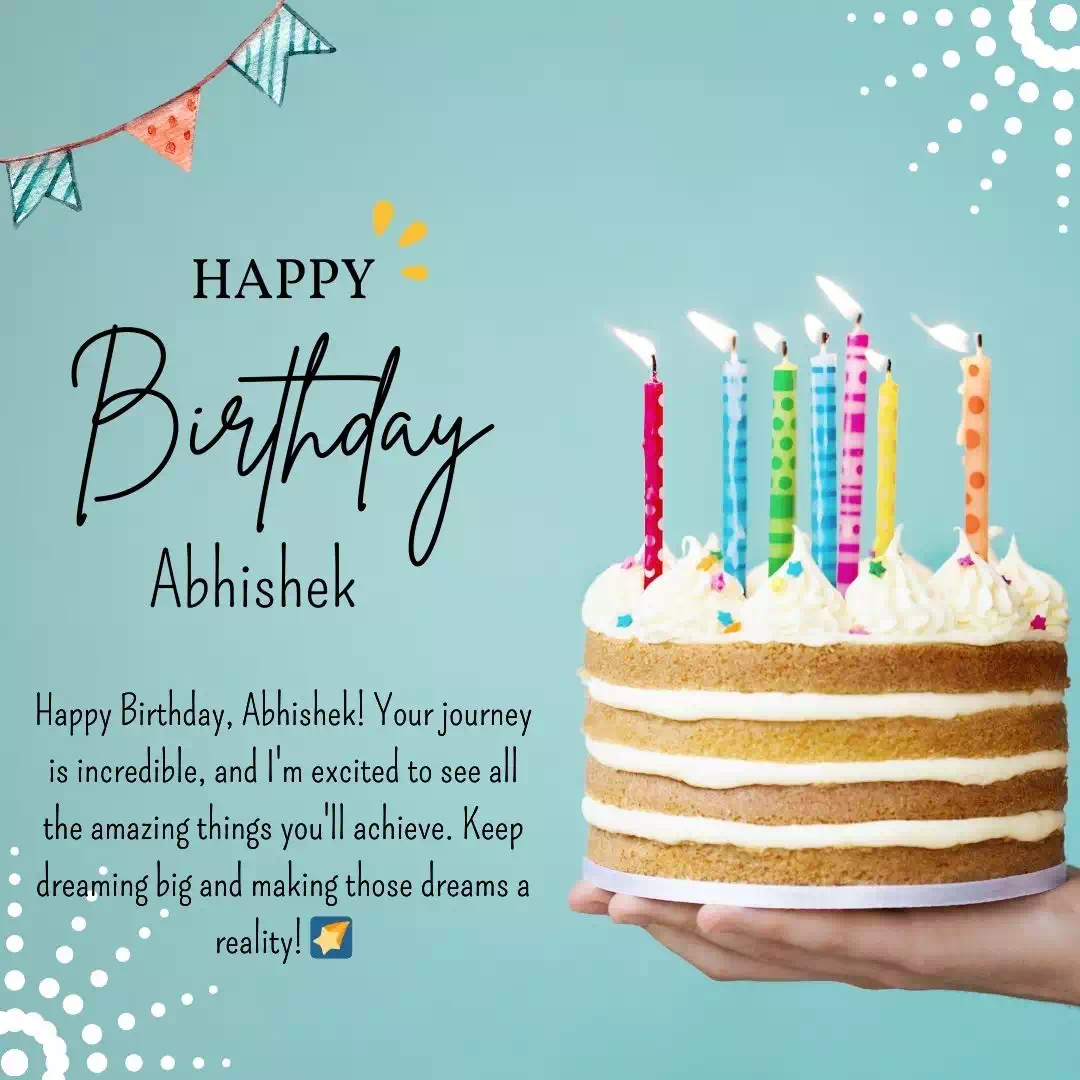 Birthday wishes for Abhishek 15