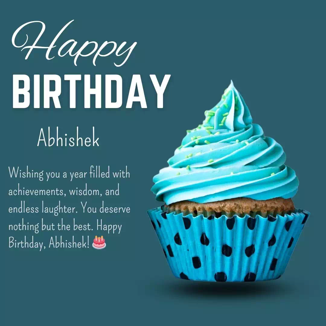 Birthday wishes for Abhishek 3