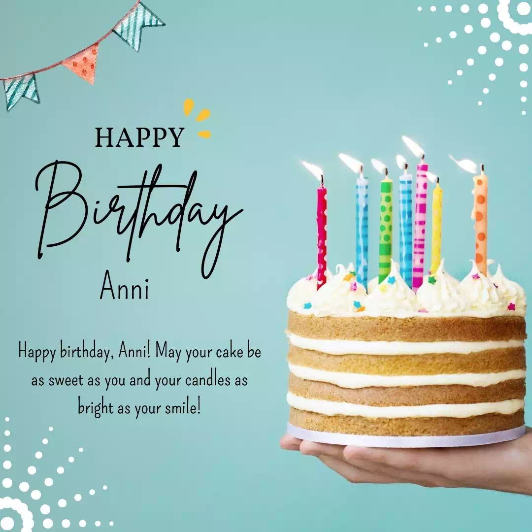 Birthday wishes for Anni 15