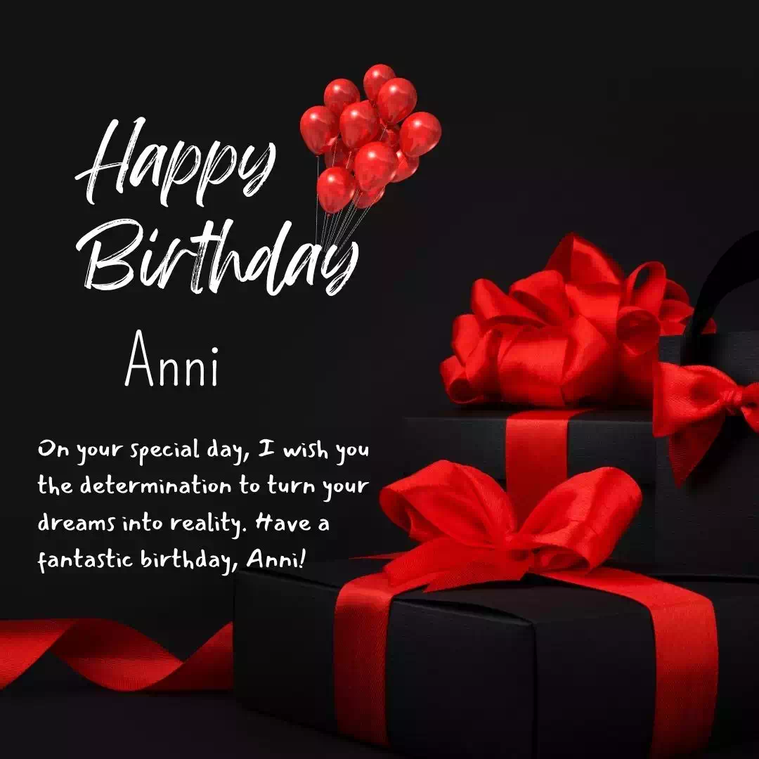 Birthday wishes for Anni 7