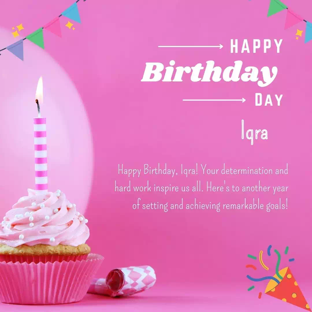 Birthday wishes for Iqra 9