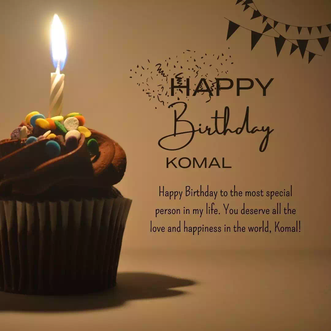 Birthday wishes for Komal 11