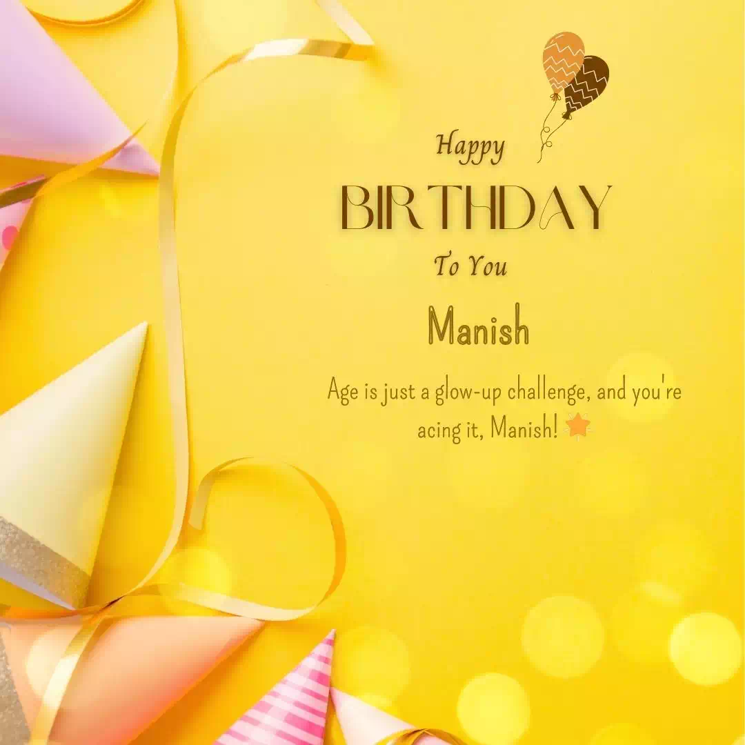 Birthday wishes for Manish 10