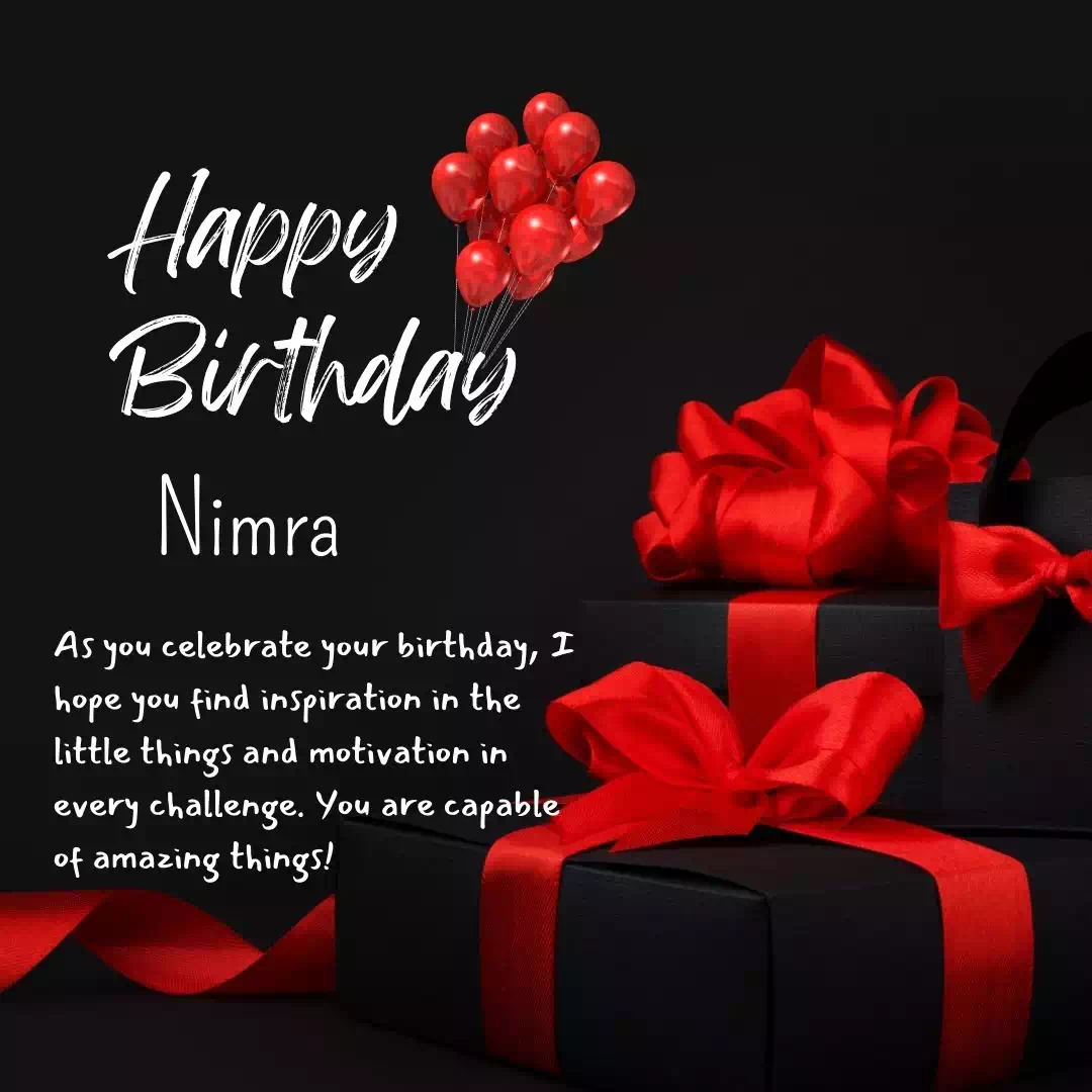 Birthday wishes for Nimra 7