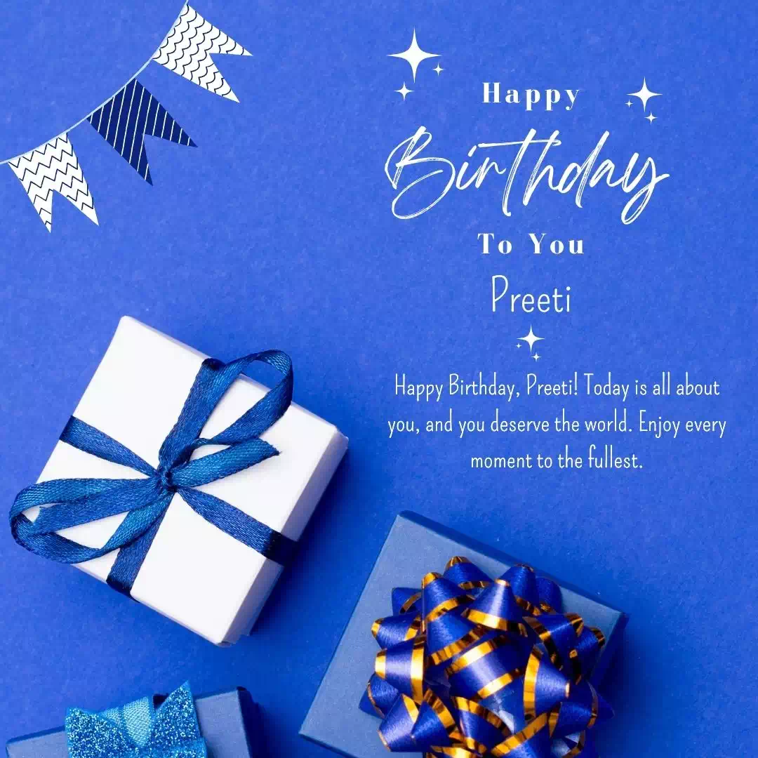 Birthday wishes for Preeti 13