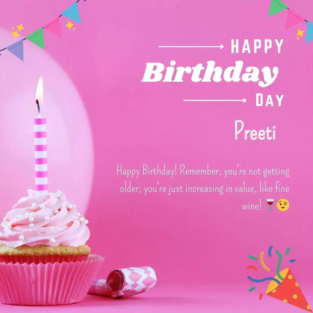 Birthday wishes for Preeti 9