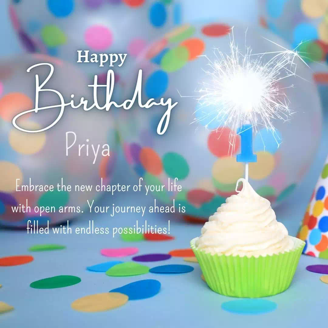 Birthday wishes for Priya 6