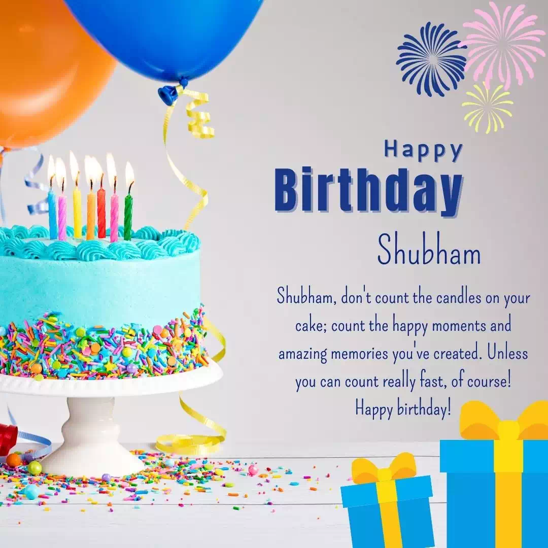 Birthday wishes for Shubham 14