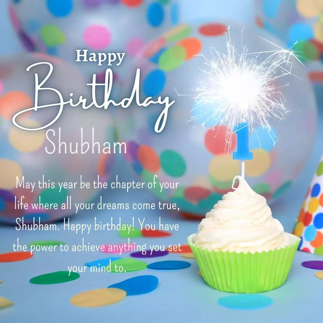 Birthday wishes for Shubham 6