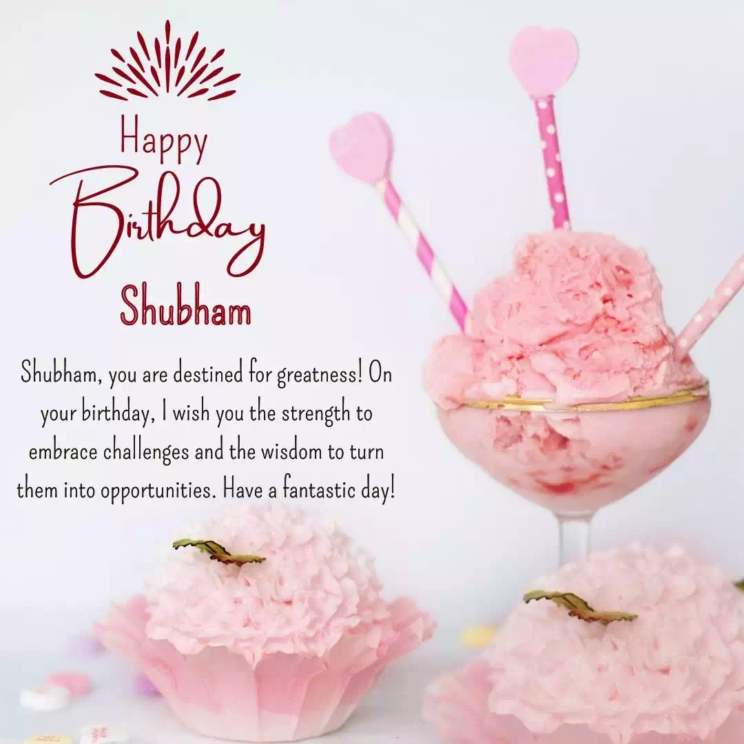 Birthday wishes for Shubham 8