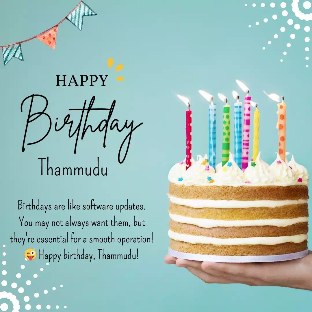 Birthday wishes for Thammudu 15