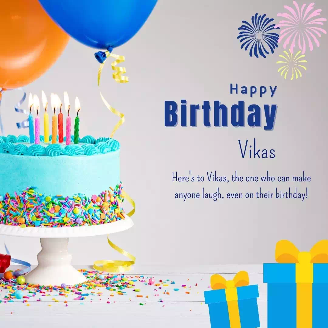 Birthday wishes for Vikas 14