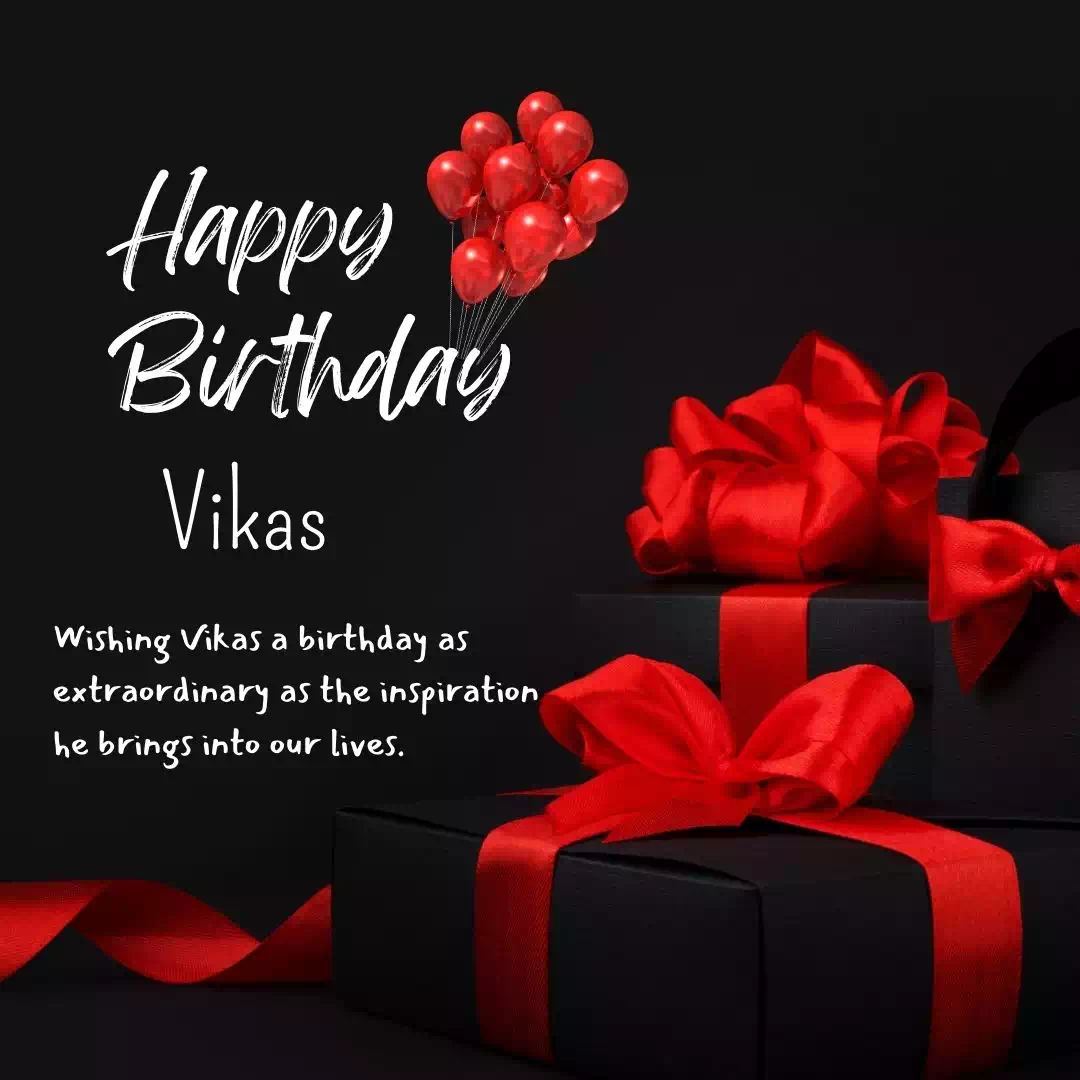 Birthday wishes for Vikas 7