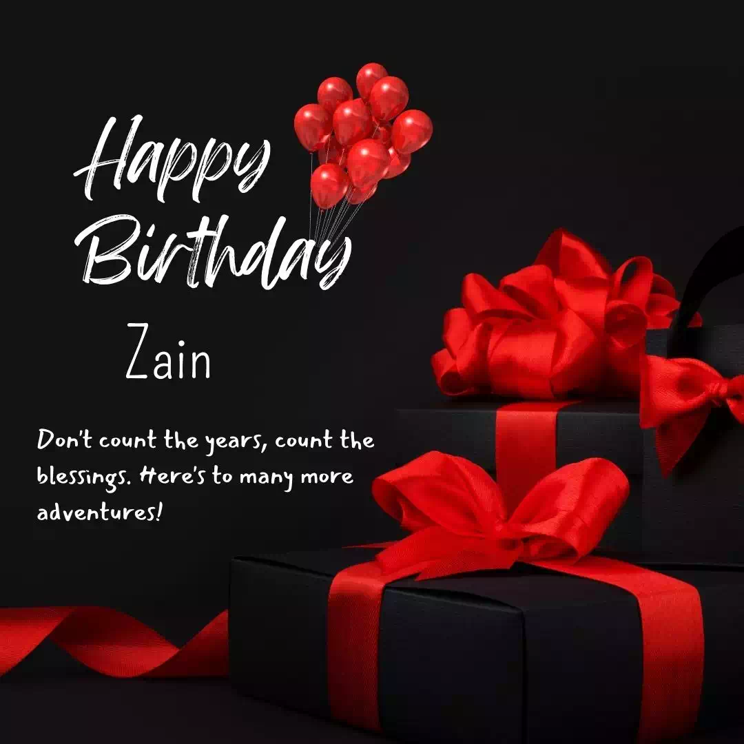 Birthday wishes for Zain 7