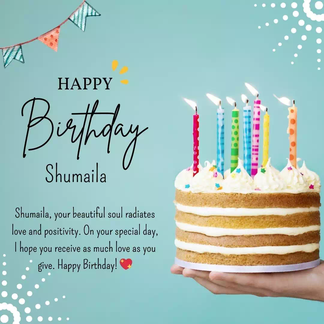 Happy Birthday Shumaila Cake Images Heartfelt Wishes and Quotes 15