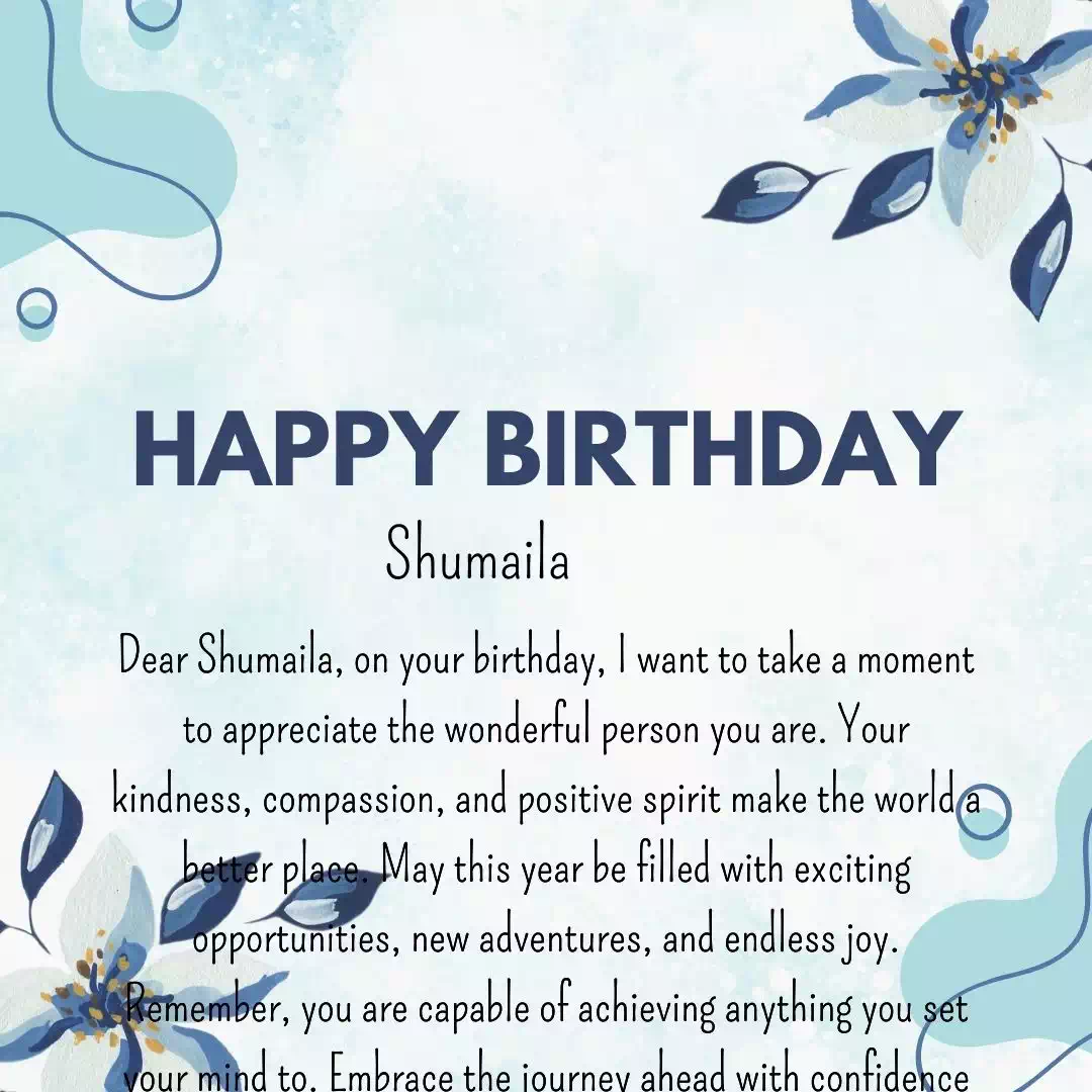 Happy Birthday Shumaila Cake Images Heartfelt Wishes and Quotes 26