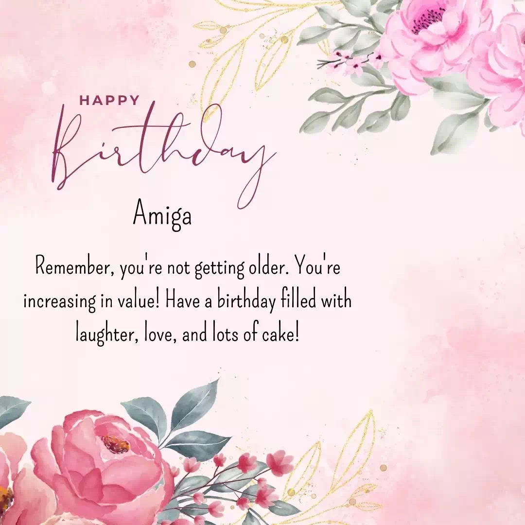 Happy Birthday amiga Cake Images Heartfelt Wishes and Quotes 20