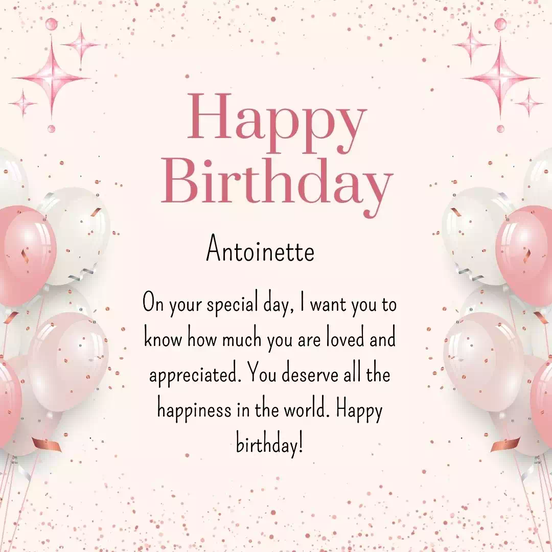 Happy Birthday antoinette Cake Images Heartfelt Wishes and Quotes 17