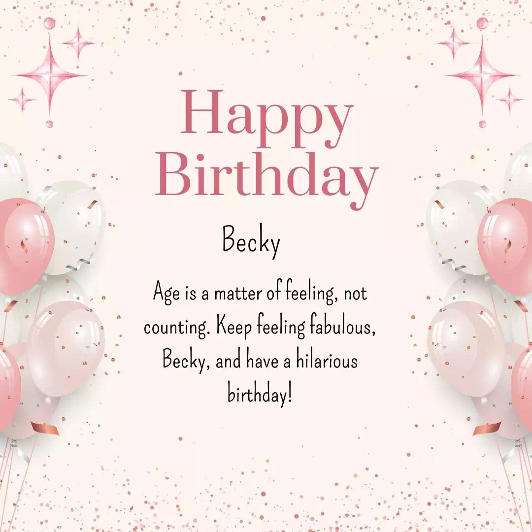 Happy Birthday becky Cake Images Heartfelt Wishes and Quotes 17