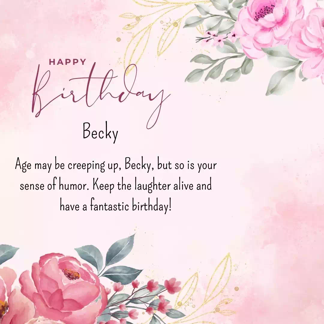 Happy Birthday becky Cake Images Heartfelt Wishes and Quotes 20